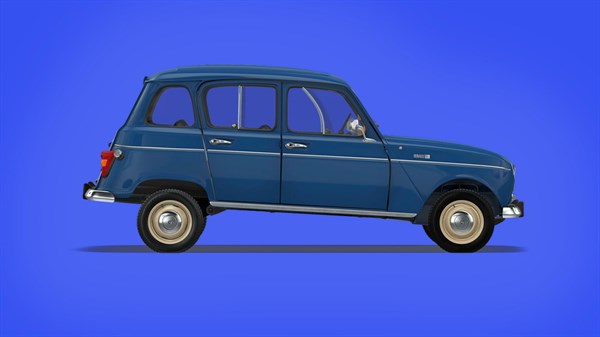 Renault 4 - creator of “voitures à vivre” (cars for living)