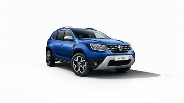 Renault Duster blue colour