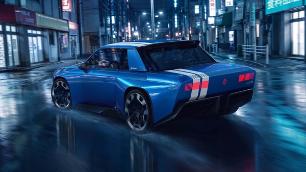 Renault 8 Gordini Concept- 19” front and 20” rear wheels
