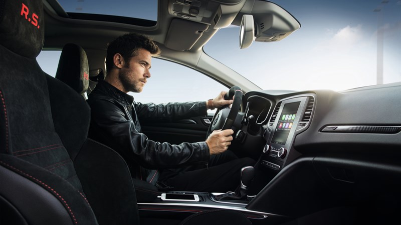 Renault MEGANE R.S. interior material