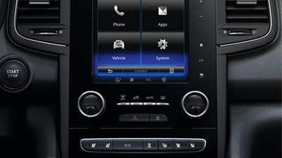 New Renault KOLEOS automatic 2-zones AC with air vent