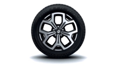 Renault Duster 17” MALDIVE black diamond alloy wheel
