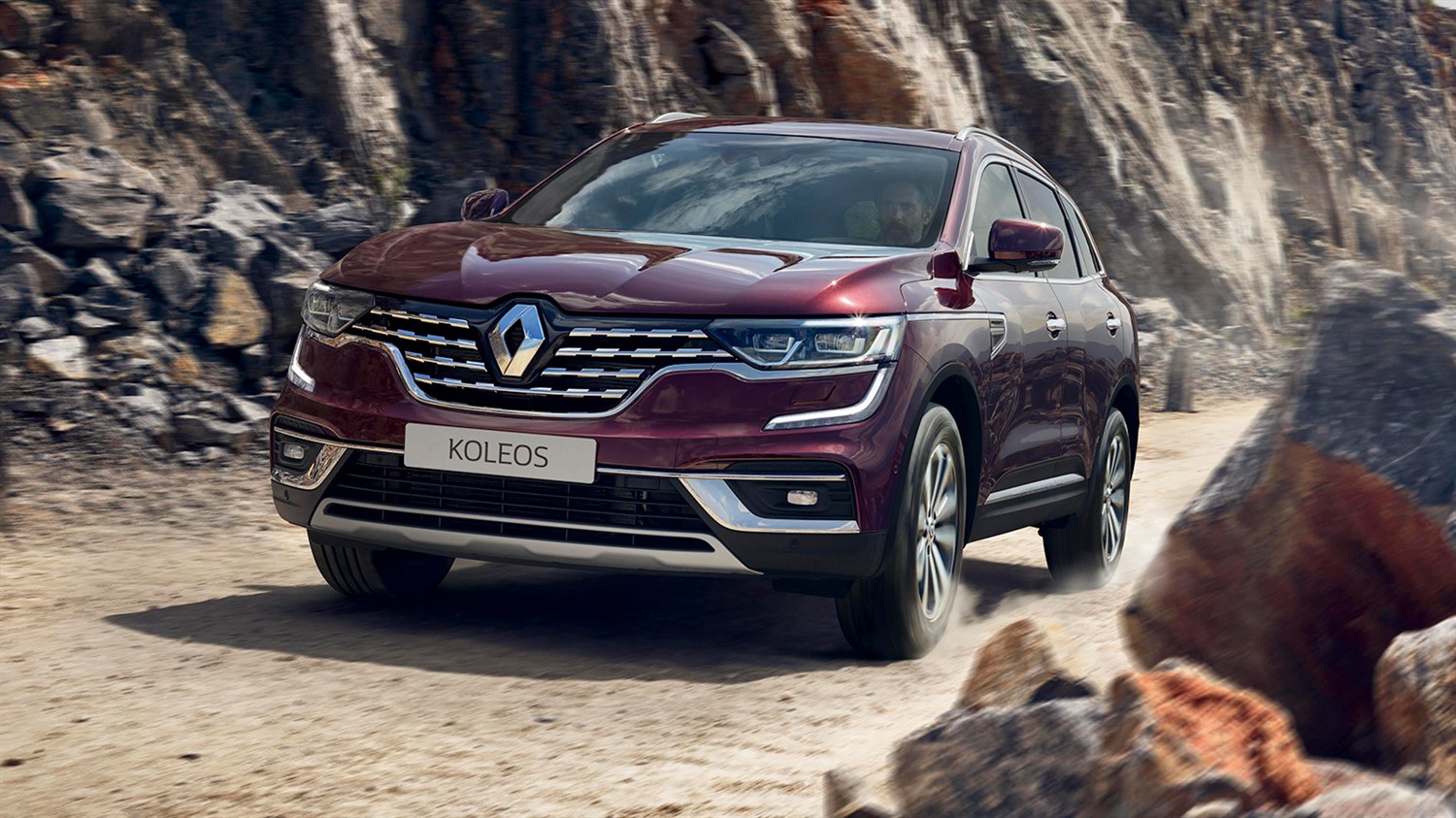 Renault KOLEOS exterior design front view 