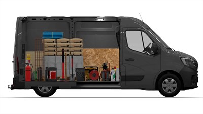 Renault Master storage capacity