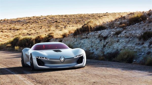 Renault TREZOR Concept Car Front View