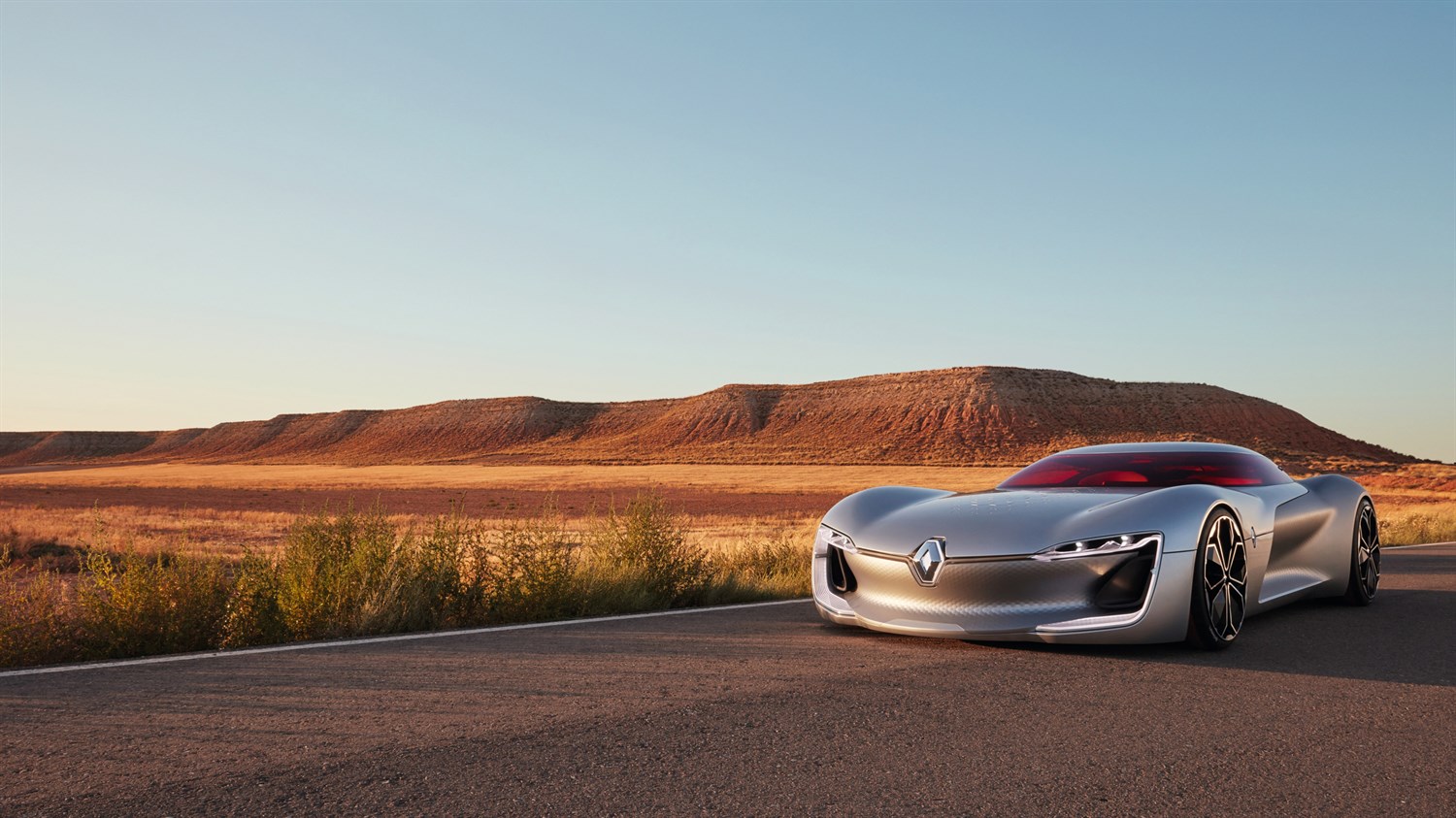 Renault TREZOR concept car exterior design dynamic lines