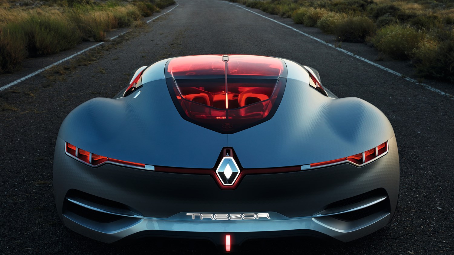 Renault TREZOR concept car exterior design back view