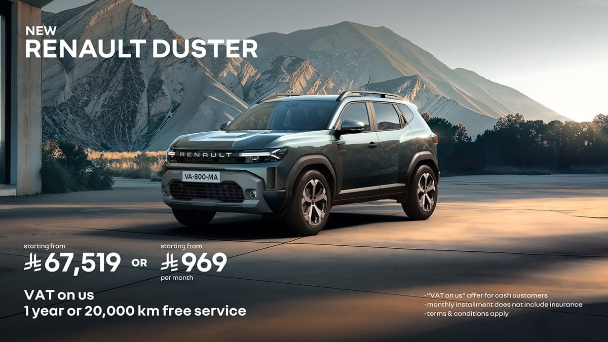 Renault DUSTER offer