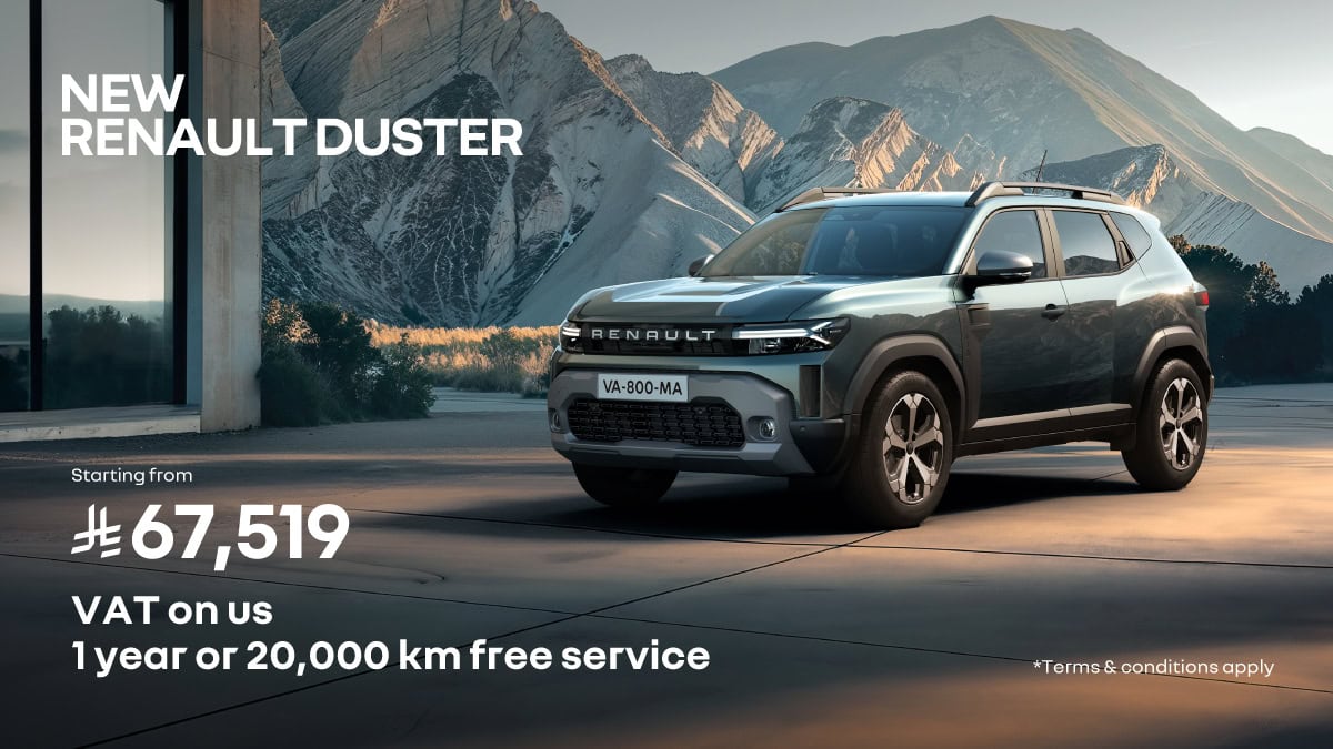 Renault DUSTER offer
